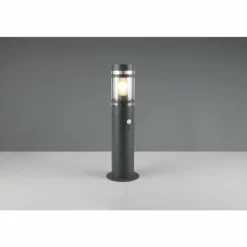 PALOMA Lampadaire d'extérieur Luminaires Reality Anthracite, 1 lumière, Détecteur de mouvement