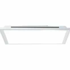 Panneau Brilliant Alissa LED Argenté, 1 lumière, Télécommandes, Changeur de couleurs