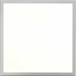 Panneau Brilliant Alissa LED Argenté, 1 lumière, Télécommandes, Changeur de couleurs