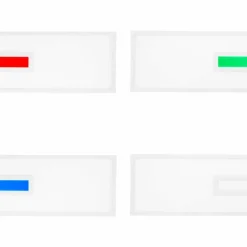 Panneau encastrable Brilliant Odella LED Blanc, 1 lumière, Télécommandes, Changeur de couleurs