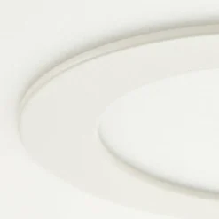 Panneau encastrable Brilliant Odella LED Blanc, 1 lumière, Télécommandes, Changeur de couleurs