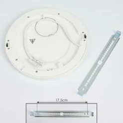 Panneau LED Canditas Blanc, 1 lumière