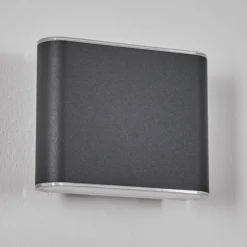 Paranhas Lampe murale d´extérieur, Luminaire de salle de bain, Luminaire Up & Down, Applique murale Anthracite, 1 lumière
