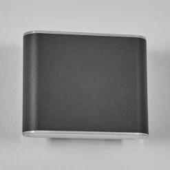 Paranhas Lampe murale d´extérieur, Luminaire de salle de bain, Luminaire Up & Down, Applique murale Anthracite, 1 lumière