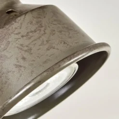 Pehefito Plafonnier Brun foncé, Gris, Vert, 1 lumière