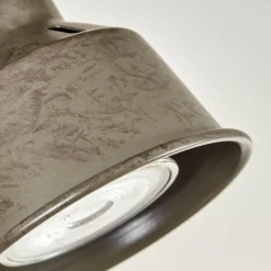 Pehefito Plafonnier Brun foncé, Gris, Vert, 2 lumières