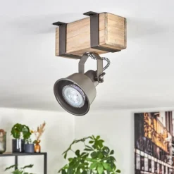 Pehefito Plafonnier, Spot de plafond Gris, Écru, 1 lumière