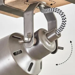 Pehefito Plafonnier, Spot de plafond Gris, Écru, 1 lumière