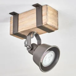 Pehefito Plafonnier, Spot de plafond Gris, Écru, 1 lumière