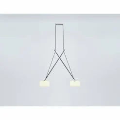 Pendelleuchte Suspension Luminaires Serien Lighting Chrome, 2 lumières