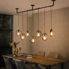 Pendelleuchte Suspension Anthracite, 7 lumières
