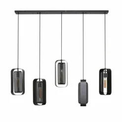 Pendelleuchte Suspension Anthracite, 5 lumières