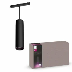 Pendule Philips Hue Perifo LED Noir, 1 lumière, Changeur de couleurs