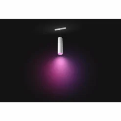 Pendule Philips Hue Perifo LED Blanc, 1 lumière, Changeur de couleurs