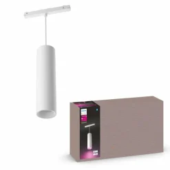 Pendule Philips Hue Perifo LED Blanc, 1 lumière, Changeur de couleurs