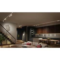 Pendule Philips Hue Perifo LED Blanc, 1 lumière, Changeur de couleurs