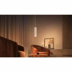 Pendule Philips Hue Perifo LED Blanc, 1 lumière, Changeur de couleurs
