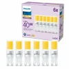 Philips Brûleur 6 pièces LED GU9 3,2 watt 2700 kelvin 400 lumen