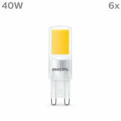 Philips Brûleur 6 pièces LED GU9 3,2 watt 2700 kelvin 400 lumen