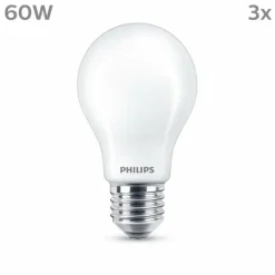 Philips Classic Lot de 3 LED E27 7 watt 2700 kelvin 806 lumen
