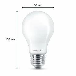 Philips Classic Lot de 3 LED E27 7 watt 2700 kelvin 806 lumen