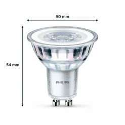 Philips Classic Lot de 2 LED GU10 4,6 watt 4000 kelvin 390 lumen