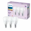 Philips Classic Lot de 3 LED E14 4,9 watt 2700 kelvin 470 lumen
