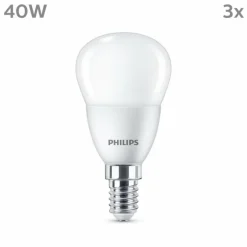 Philips Classic Lot de 3 LED E14 4,9 watt 2700 kelvin 470 lumen