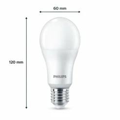 Philips Classic Lot de 3 LED E27 13 watt 2700 kelvin 1521 lumen