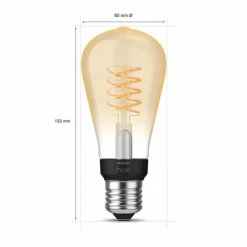 Philips Hue E27 LED 7 Watt 2100 Kelvin 550 Lumen