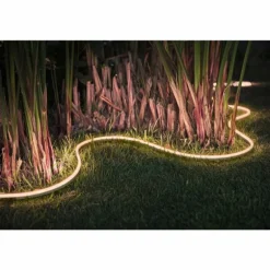 Philips Hue Lot de 2 Bandes LED d'extérieur Transparent, 1 lumière, Changeur de couleurs