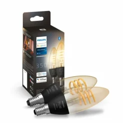 Philips Hue Lot de 2 LED E14 4,6 watt 2200-4500 kelvin 350 lumen