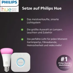 Philips Hue Lot de 2 LED GU5.3 6,3 Watt 2000-6500 Kelvin 400 Lumen