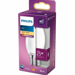 Philips LED E14 3 Watt 2700 Kelvin 250 Lumen