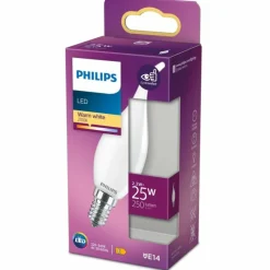 Philips LED E14 2,2 Watt 2700 Kelvin 250 Lumen