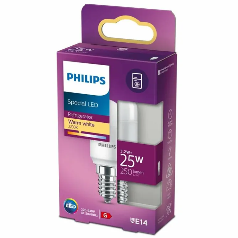 Philips LED E14 3,2 Watt 2700 Kelvin 250 Lumen