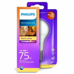 Philips LED E27 10,5 watt 2700 kelvin 1055 lumen