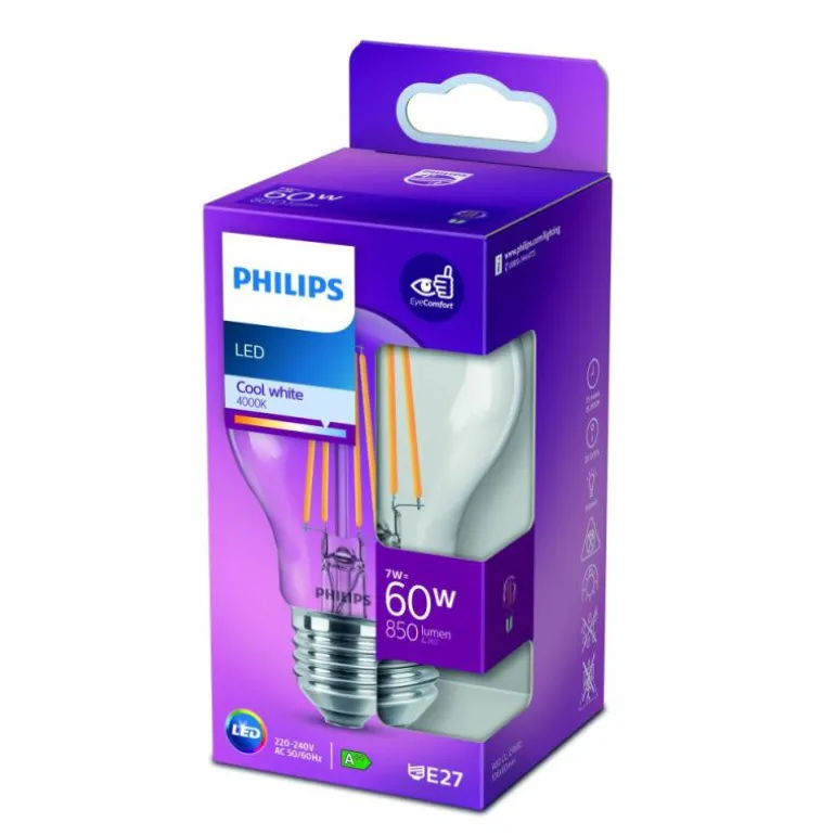 Philips LED E27 7 Watt 4000 Kelvin 850 Lumen