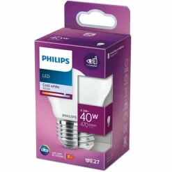 Philips LED E27 4,3 Watt 4000 Kelvin 470 Lumen