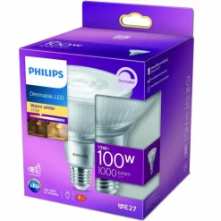 Philips LED E27 13 Watt 2700 Kelvin 1000 Lumen