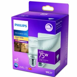 Philips LED E27 9,5 Watt 2700 Kelvin 740 Lumen