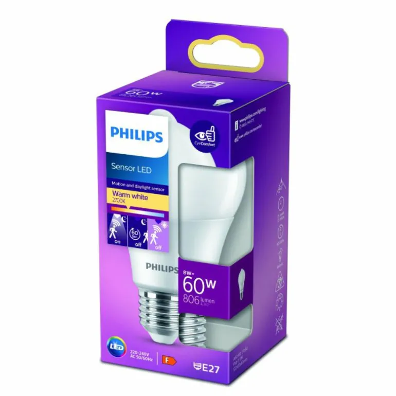Philips LED E27 9 Watt 2700 Kelvin 806 Lumen