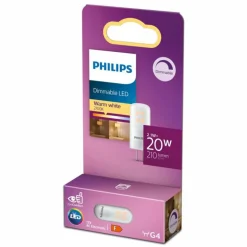 Philips LED G4 2 Watt 2700 Kelvin 200 Lumen