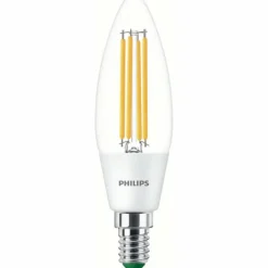 Philips Lot de 2 E14 LED 2,3 Watt 3000 Kelvin 485 lumens