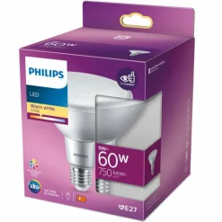 Philips Réflecteur LED E27 9 watt 2700 kelvin 750 lumen