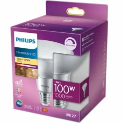 Philips Réflecteur LED E27 13 watt 2700 kelvin 1000 lumen