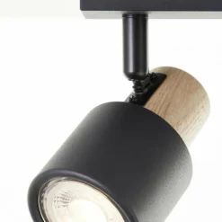 Pini Spot de plafond Luminaires Brilliant Noir, 2 lumières