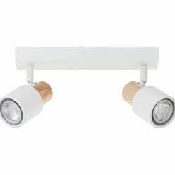 Pini Spot de plafond Luminaires Brilliant Blanc, 2 lumières