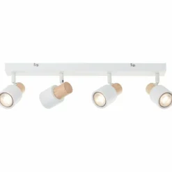 Pini Spot de plafond Luminaires Brilliant Blanc, 4 lumières