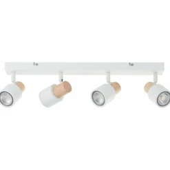 Pini Spot de plafond Luminaires Brilliant Blanc, 4 lumières